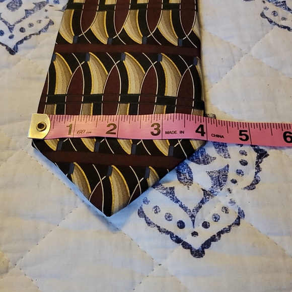 Conte Di Milano 4"x58" 100% Silk Tie - Picture 2 of 6
